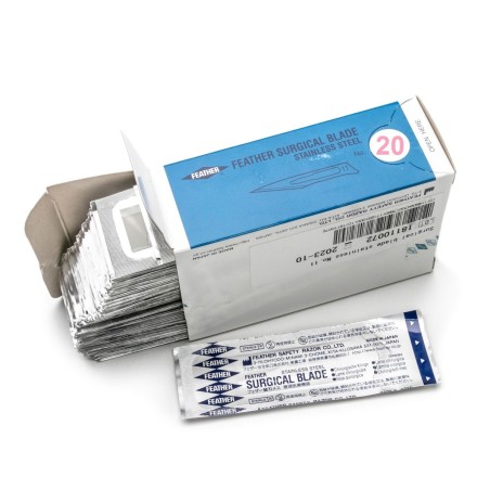 Feather Surgical Blades No.20