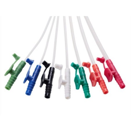 Suction Catheter+Valve 51cm No.10