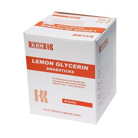 Lemon-Glycerin Swabstick 4" x 1mm Diam.