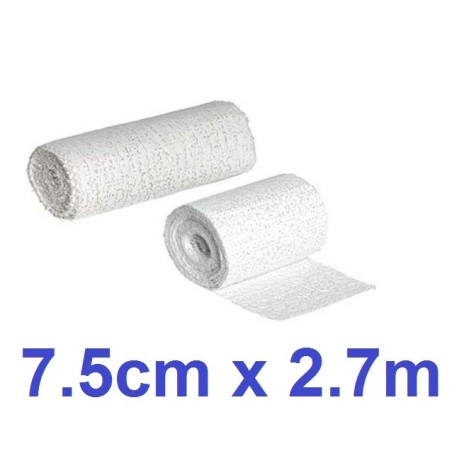 KBM Plaster Of Paris Bandage 7.5cm x 2.7m