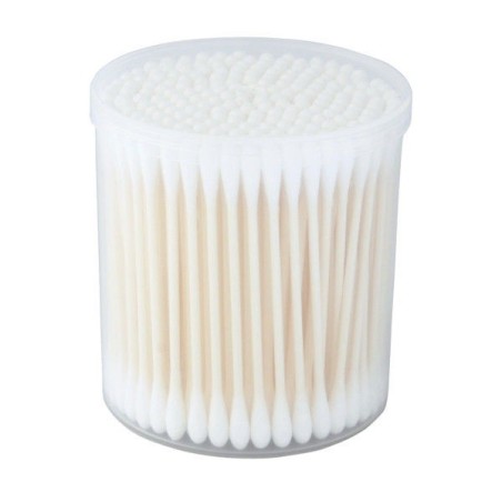 Cotton Buds Round Container, Box/100
