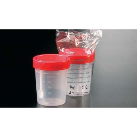 وعاء تحليل 150مل مغلف+ مدرجة+معقم   409726