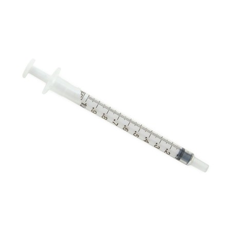 Syringe 1cc Tuberculin 100U 25G x 5/8"