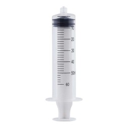 Syringe 50cc Luer Slip 21Gx...